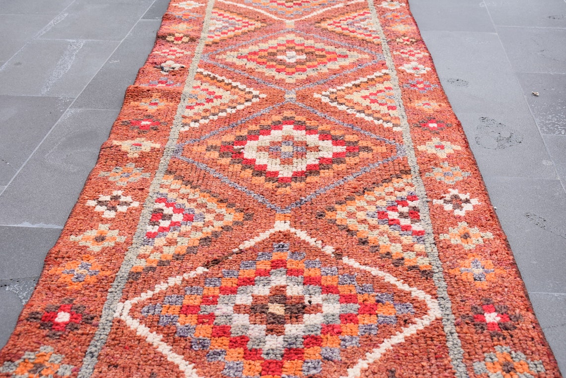 Rustic Rug Turkish Rug Bohemian Rug Vintage Rug Brown Rug Etsy