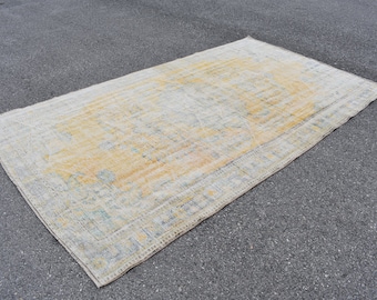 turkish rug, handmade rug, wool rug, large area rug, 6 x 10 ft natural rug, anatolian rug, home decor rug, bohemian rug, carpet RS8909