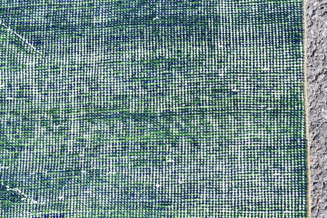 Green turkish rug Vintage rug Handmade rug Area rug Etsy