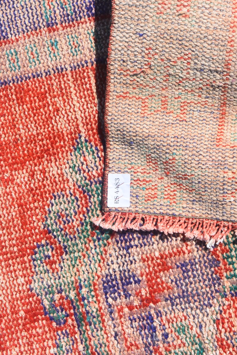 Turkish Decorative Rug Kitchen Rug Wool Rug Vintage Rug Etsy