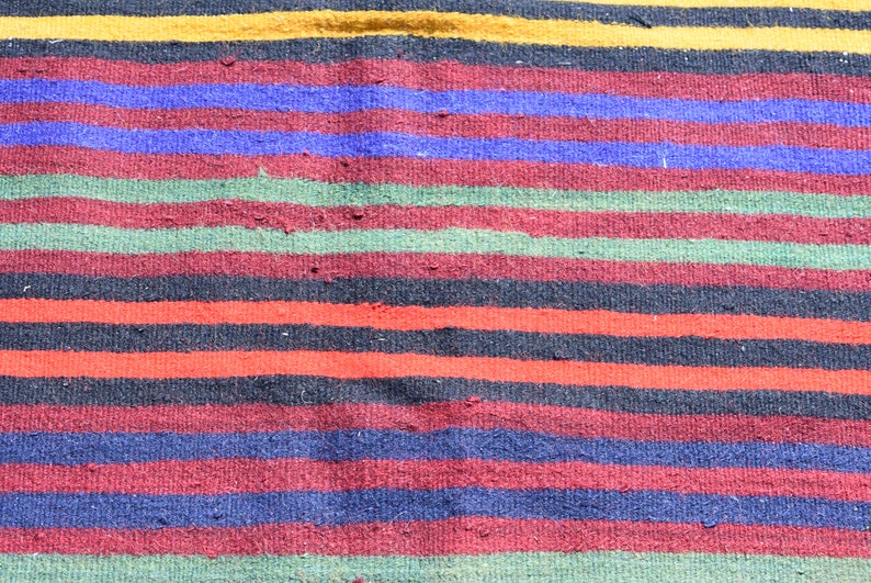 turkish boho kilim runner bohemian kilim runner large kilim rug vintage kilim rug 5.5 x 13.0 ft rustic decor handwoven kilim runner Cod3748