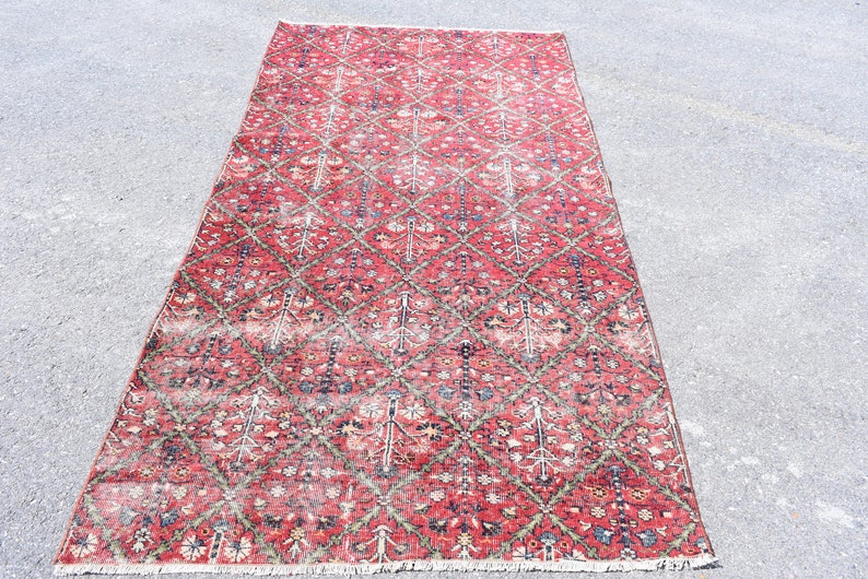 Turkish Rug Runner Vintage Rug Oriental Rug Hallway Rug Etsy