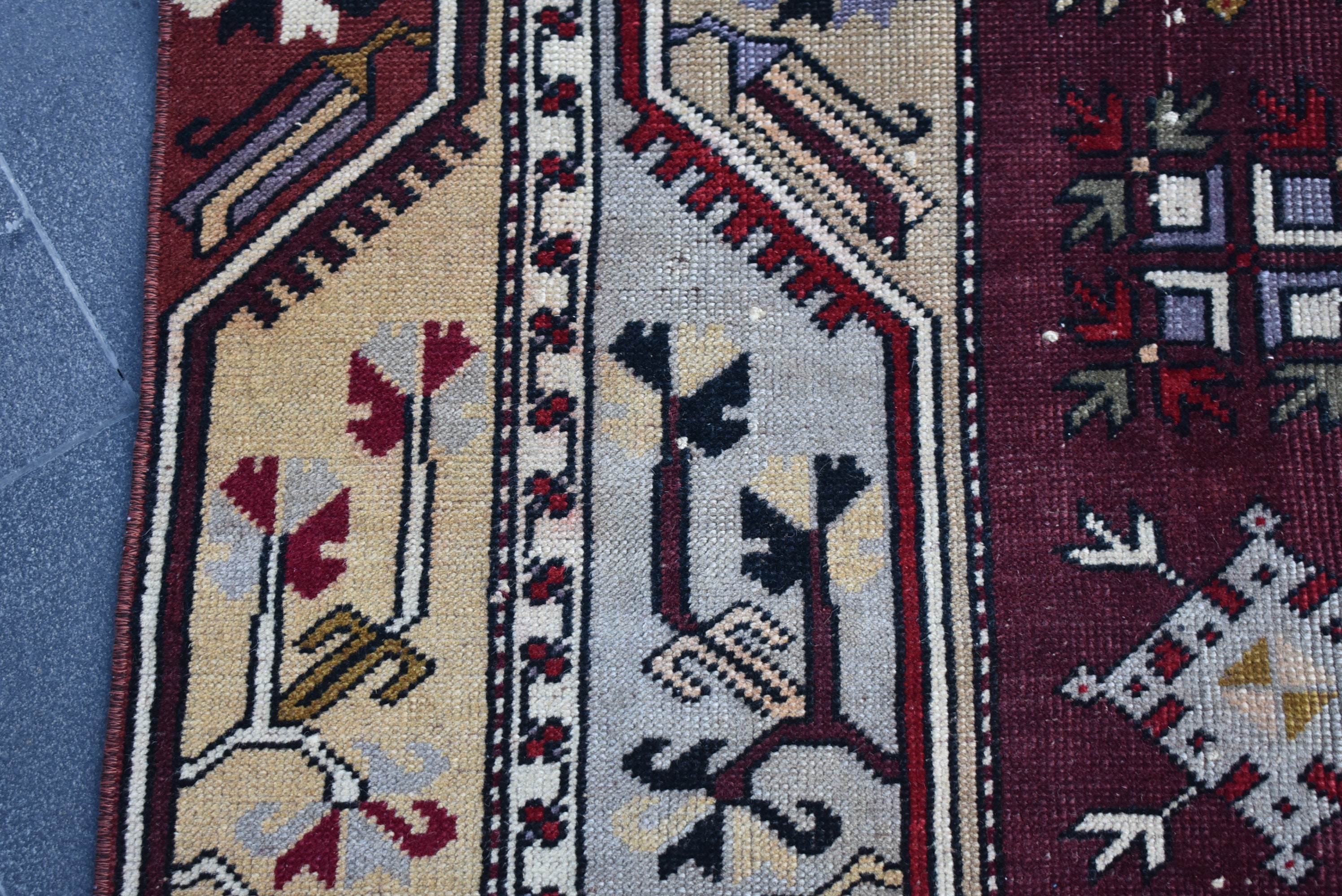 Aztec Runner Kilim Rug Vintage Kilim Rug Rustic Decor Area - Etsy