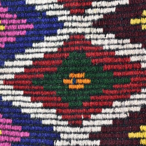 Large kilim rug, Turkish vintage rug, Handmade boho kilim rug, Livingroom rug, Geometric rug, Multicolor kilim rug, Rug 4.8 x 10.4 ft RS4396 image 7