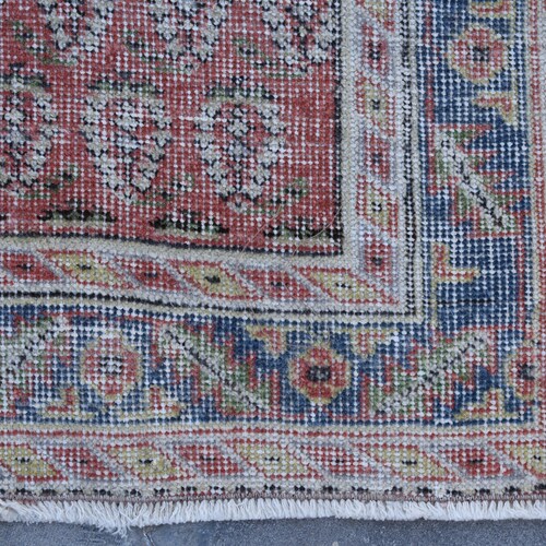Turkish rug, Vintage rug, Handmade rug, Area unique rug, Bohemian rug, Boho decor, Floral rug, Home decor, Oushak rug, 3.8 x 6.0 Ft Cod8434 shops