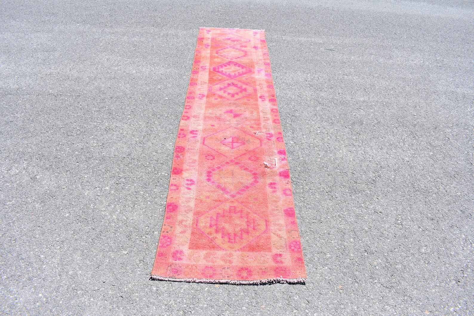 Turkish rug Runner rug Ethnic hallway rug Vintage rug Etsy