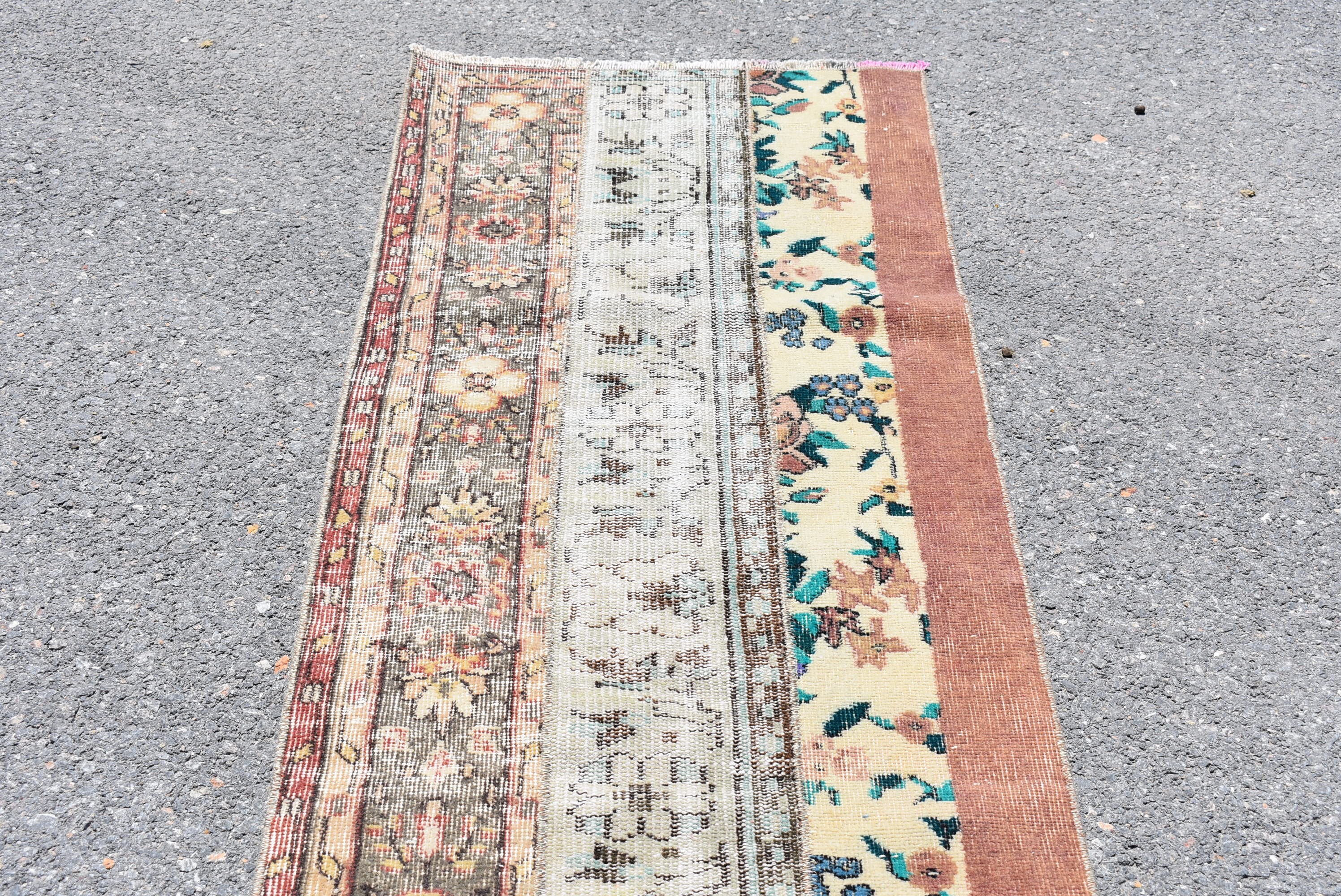 Runner rug Oriental rug Hallway rug Vintage rug Aztec rug | Etsy