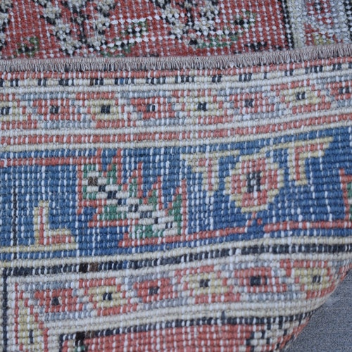 Turkish rug, Vintage rug, Handmade rug, Area unique rug, Bohemian rug, Boho decor, Floral rug, Home decor, Oushak rug, 3.8 x 6.0 Ft Cod8434 shops