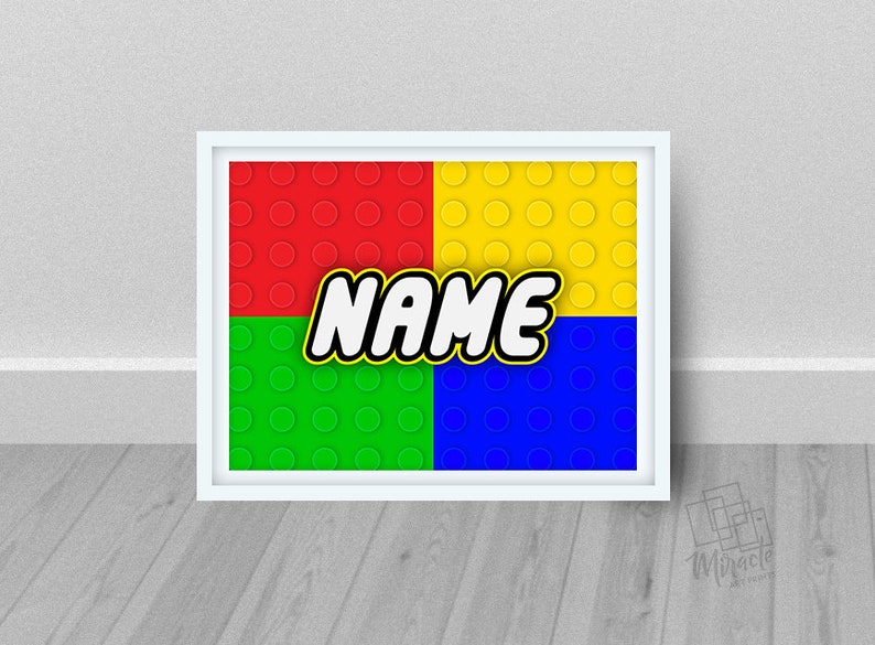 Building Blocks Personalize Building Blocks Name Personalize Etsy
