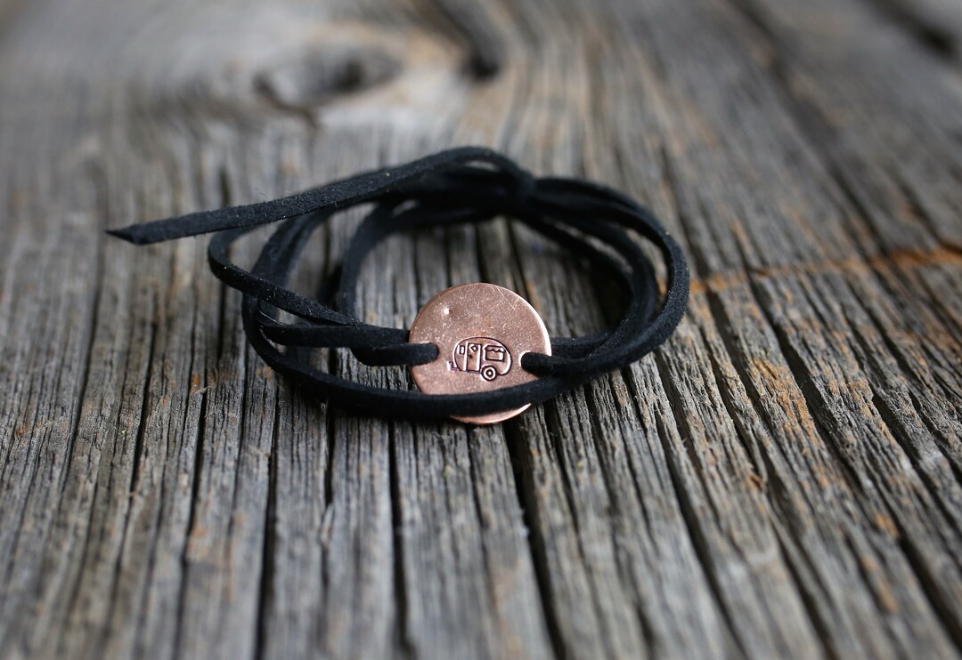 Camper Wrap Bracelet, Camping Gift, Road Trip, Wanderlust Jewelry ...