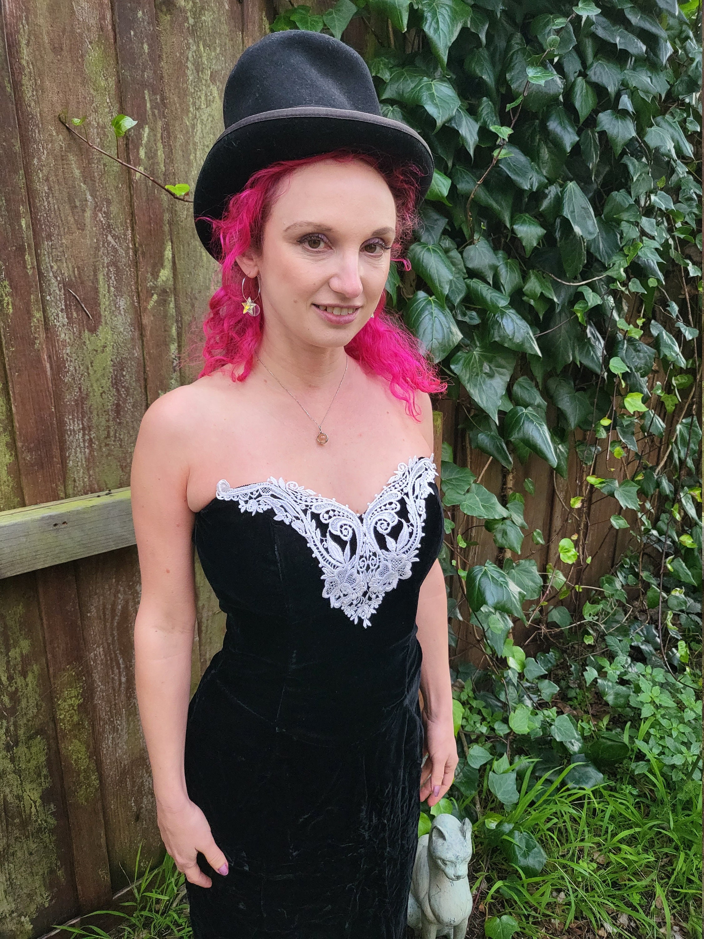 Scott mcclintock black velvet clearance dress