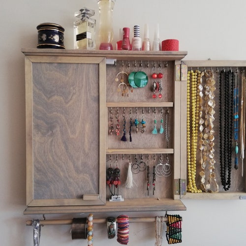 Jewelry Jewelry Organizer Storage Personalized Gift Etsy