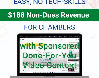 Wie Sie einfache Non-Dues-Einnahmen erzielen, indem Sie Paten für Done-For-You B2B-Video-Content bekommen