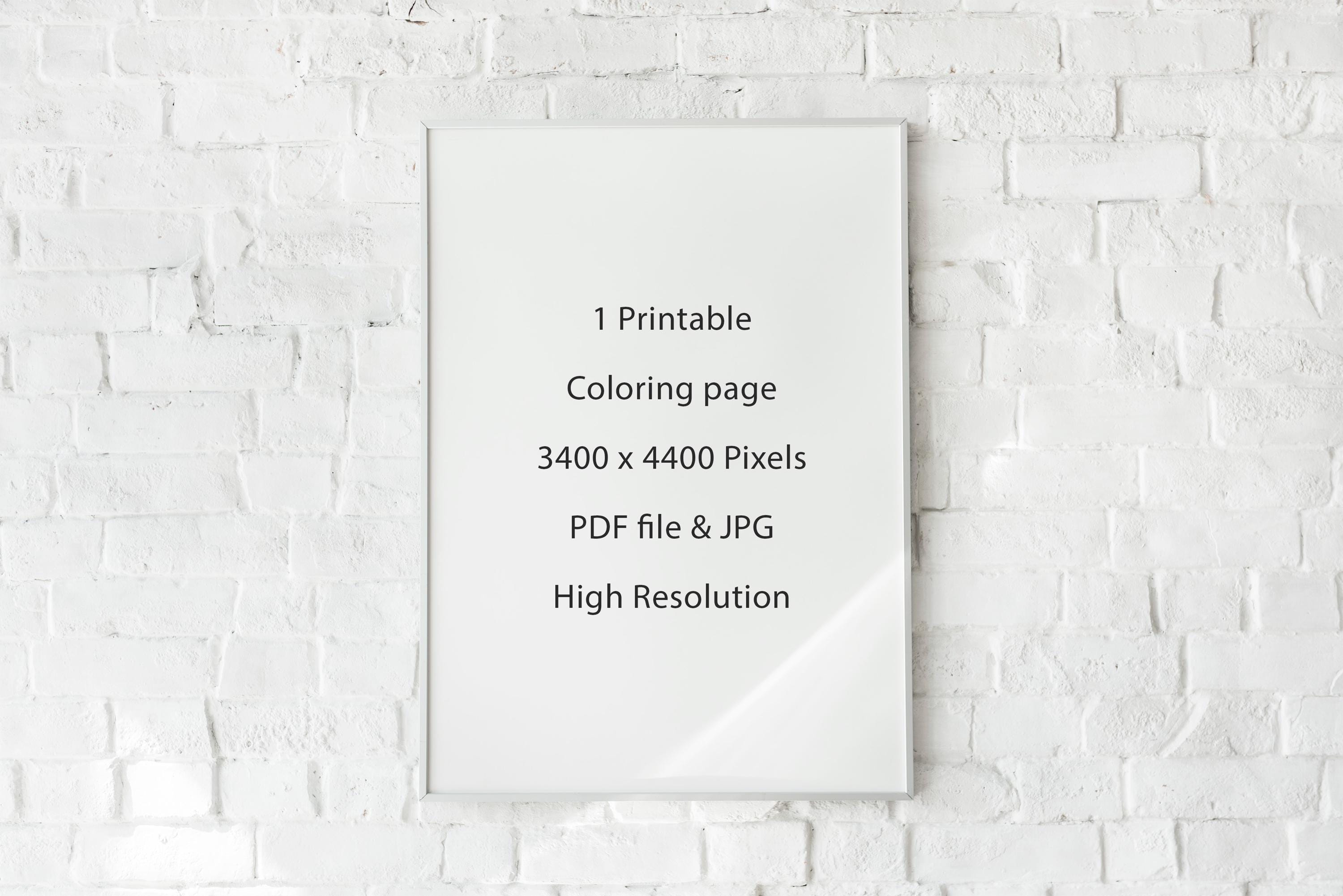 Ingewikkelde kleurplaat drakenmandala: ornamentontwerp (pdf-download) -  Etsy België, image size:3000x2002