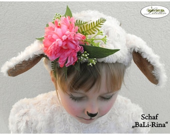 Kopfbedeckung für Karneval. Faschinghut. Schaf Kopfschmuck Fascinator hats for Kids  Hats Hairband coiffure de carnaval tocado chapeau