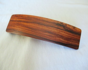 Holzhaarspange, Haarschmuck, Holzschmuck, Haarspange, Haarspange Edelholz, Haarclip, Wood Barette, Handarbeit