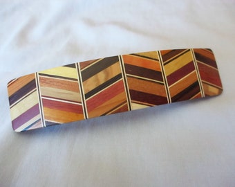 Wooden hair clip, inlay, hair clip, handicraft, hair jewelry, wood jewelry, hair clip, inlay hair clip, wooden hair clip, precious wood