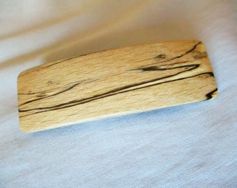 Holzhaarspange, kleine Haarspange, Handarbeit, Haarschmuck, Holzschmuck, Haarklemme, Haarspange   Intarsienhaarspange, Edelholz