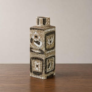 Royal Copenhagen Baca Vase 719/3259 Nils Thorsson, Mid Century Modern Danish Design 1960s, Vintage Fajence Keramik Steingut, Scandi Art Pott