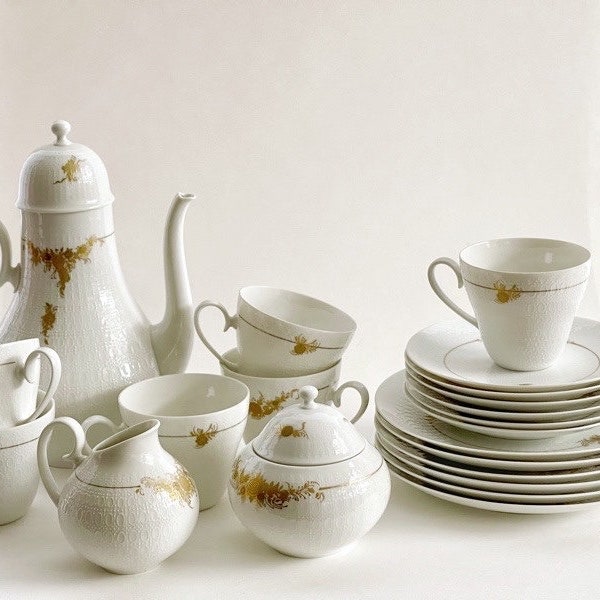 Coffee service Rosenthal Romanze in major, designed by Björn Wiinblad