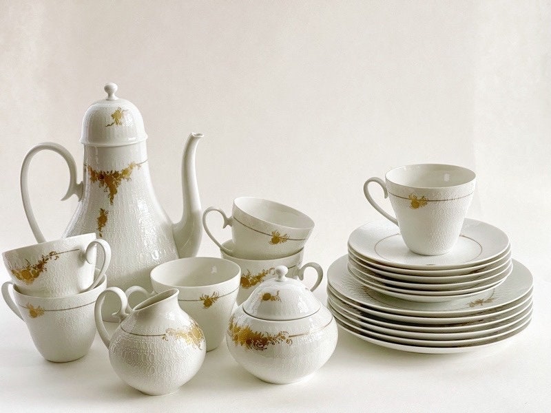 Coffee service Rosenthal Romanze in major, designed by Björn Wiinblad