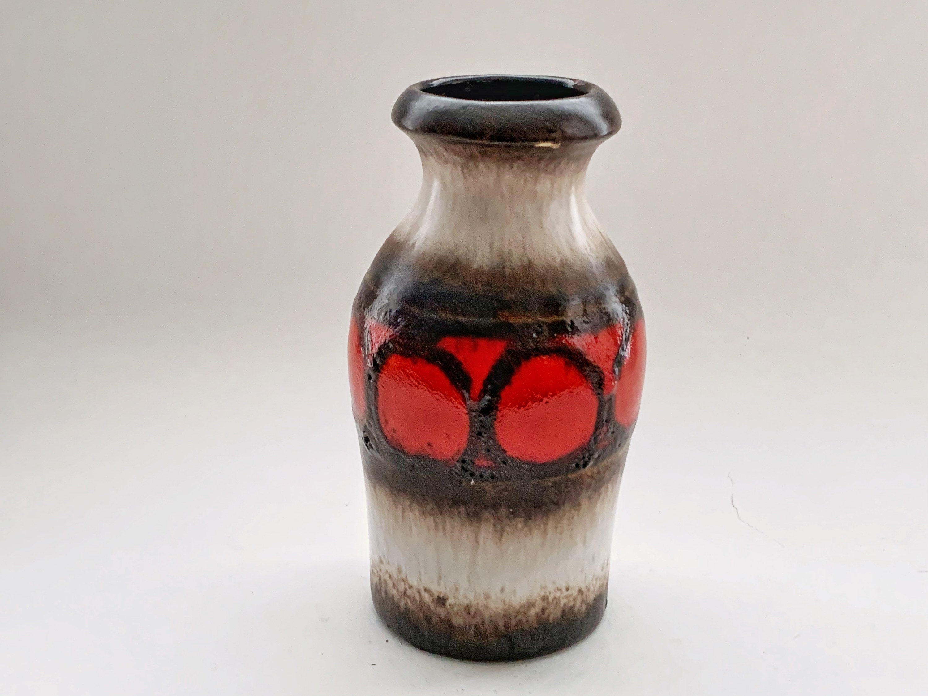 Vintage Fat Lava Vase Scheurich 208/21 West Germany - Etsy