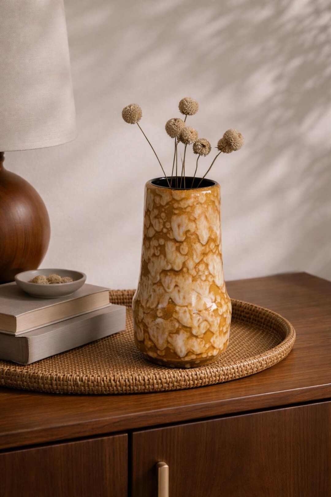 Vintage Scheurich Vase 529-18 West Germany | Mid Century Modern