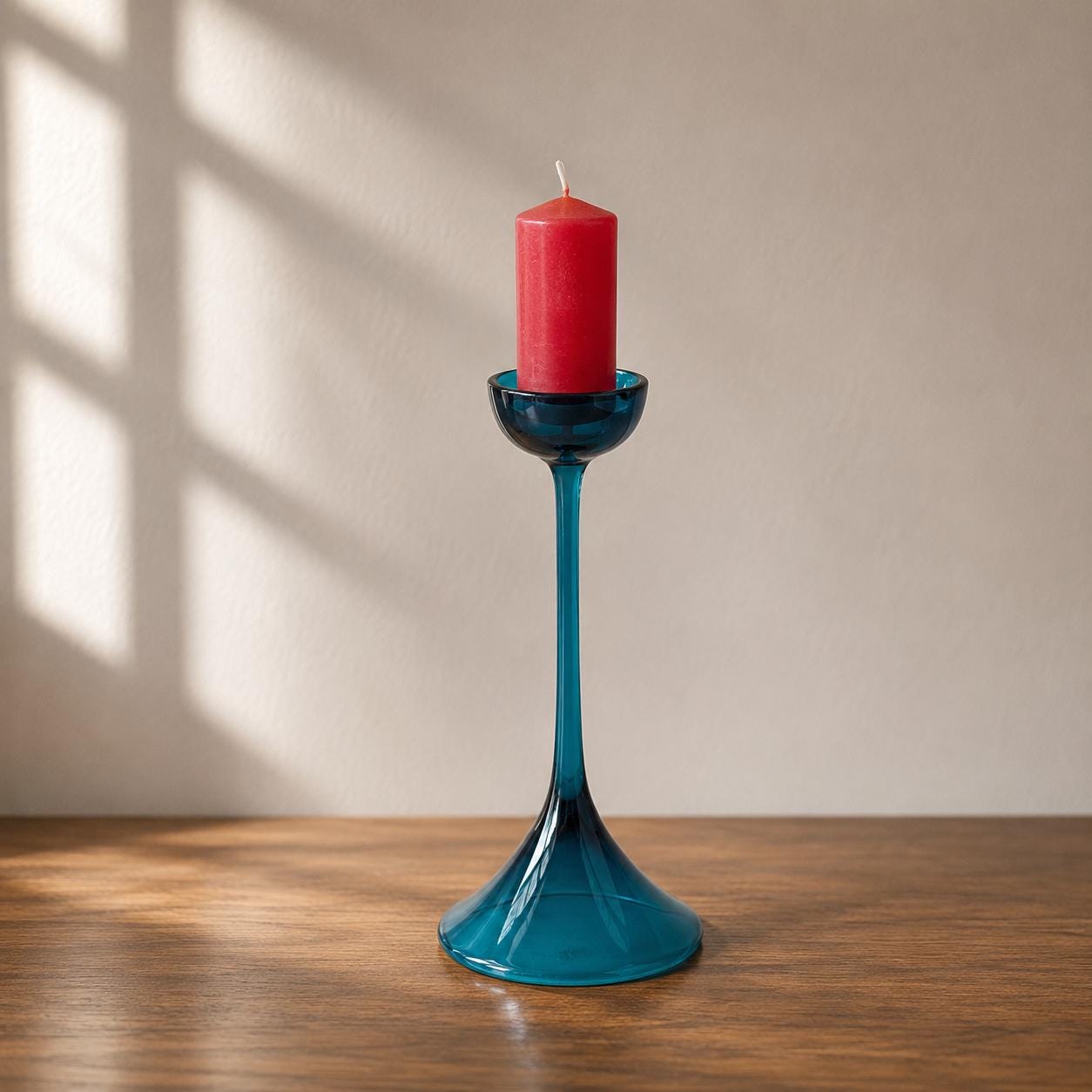 Kerzenständer bunt glas
