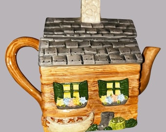 Vintage Annie Rowe Collectable Tea Pot - Etsy