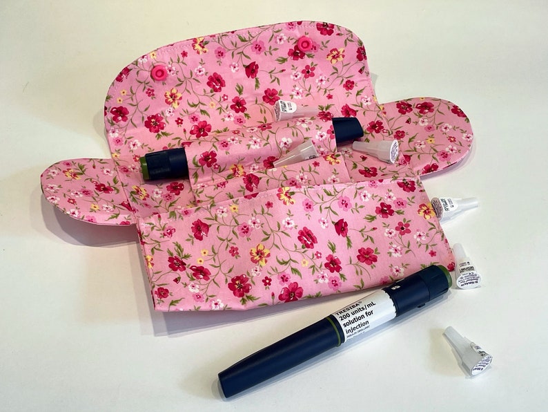 Diabetic Insulin Pens and Needles Case Holder Bag Etsy