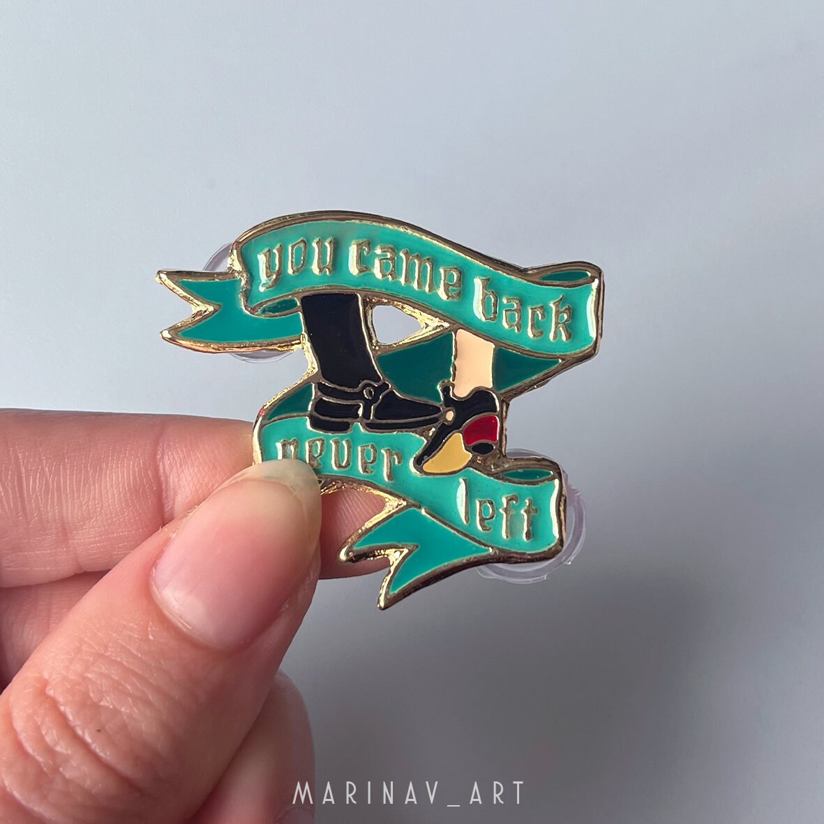 You Think You're Cute? Our Flag Means Death Pin | Redbubble