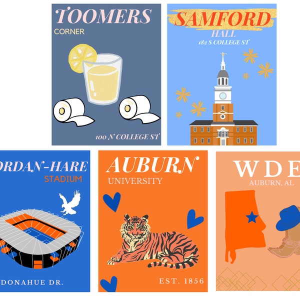 Auburn Wall Decor Etsy