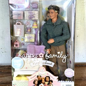 New in Box Vintage 2003 Barbie Happy Family Grandpa Mattel B9881