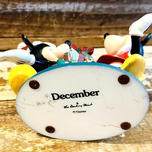 Danbury Mint Disney Perpetual Calendar December Mickey Minnie Mouse Figurine image 8