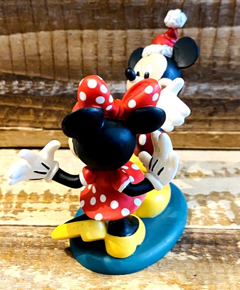 Danbury Mint Disney Perpetual Calendar December Mickey Minnie Mouse Figurine image 4