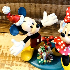 Danbury Mint Disney Perpetual Calendar December Mickey Minnie Mouse Figurine image 3