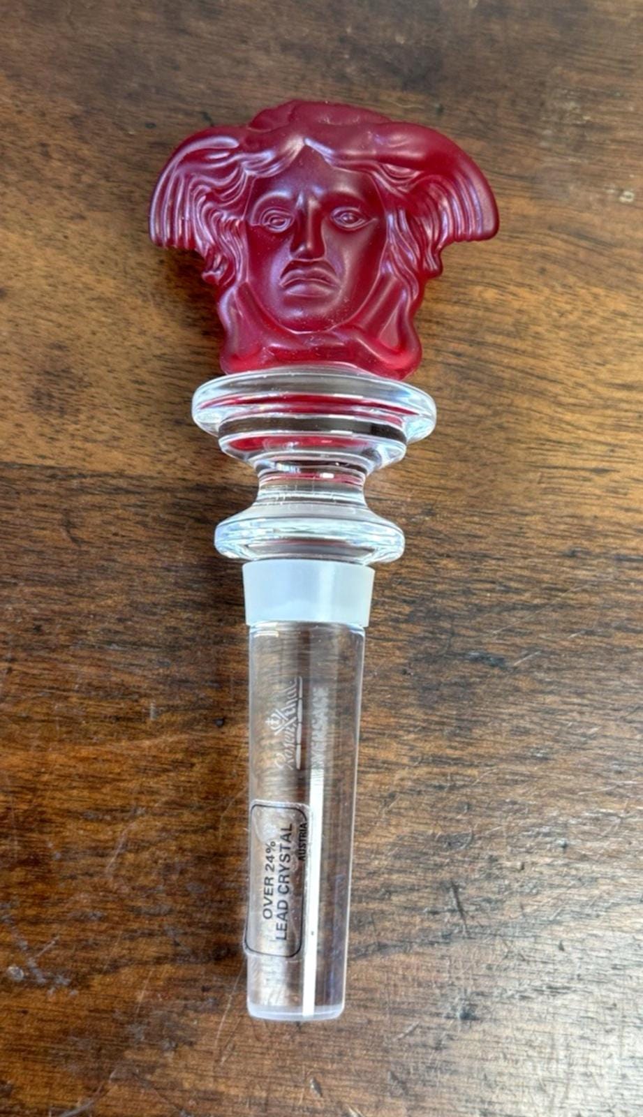 Versace Rosenthal Medusa Wine Stopper - Etsy