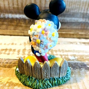 Figurine Mickey Mouse Danbury Mint Calendrier perpétuel Disney Février image 4