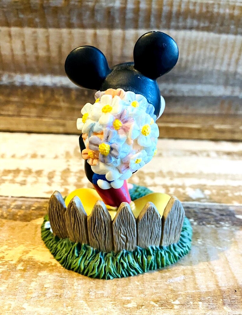 Figurine Mickey Mouse Danbury Mint Calendrier perpétuel Disney Février image 4