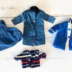 Lot of 4 Vintage 1960&#39;s Tammy Clothes Ideal Japan