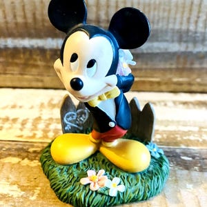 Figurine Mickey Mouse Danbury Mint Calendrier perpétuel Disney Février image 6