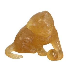 Daum Crystal Cat - Etsy