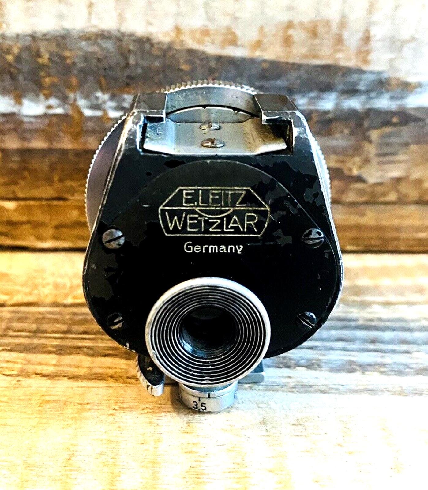 ヴィンテージ ライカ エルンスト ライツ ウェッツラー ブラック ビュー
