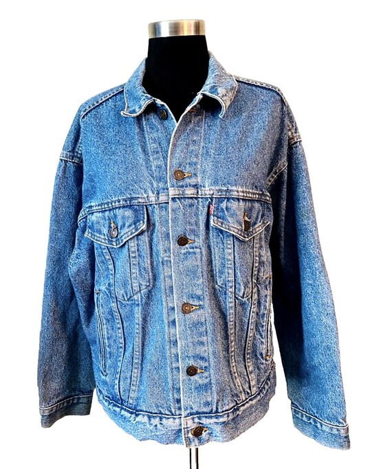 Giacca di jeans Levi's vintage anni '80-'90 da donna, modello