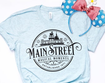 Disney Main Street USA Shirt for Men and Women, Disney Vacation Shirt, Disney Cruise Shirt, Disney Family Vacation Shirt, Walt Disney Shirt