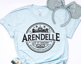 Disney Frozen-shirt, Disney Elsa-shirt, Disney Anna-shirt, Frozen 2-shirt, Frozen Let it Go-shirt, shirt Frozen Let it Go, Arendelle, shirt Olaf, shirt Frozen, vrouw