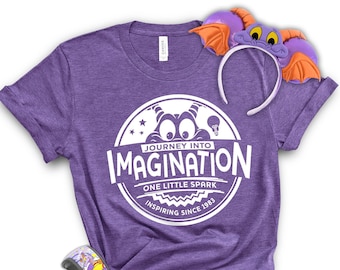 Figment, Journey into Imagination, One Little Spark, EPCOT, Disney Vacation Shirt, Figment Shirt, EPCOT shirt, Disney World, WDW, Journey