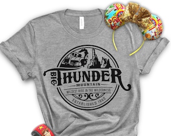 Big Thunder Mountain Shirt, Disney Shirt, Disney Berge, Magic Kingdom Shirt, Disney Urlaub, Herren Shirt, Big Thunder Mountain, Disney