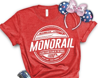 Monorail Shirt, Disney Shirt, Disney Vacation Shirt, WDW Shirt, Monorail Shirt, Magic Kingdom, Epcot, Epcot Shirt, WDW Vacation, Men, Women