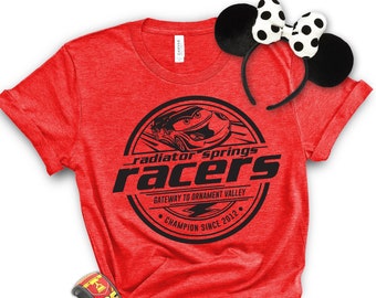 Radiator Springs, Cars Land, Chemise Disneyland, Chemise Cars Land, Voitures, Chemises Voitures, Vacances Disney, Racers Radiator Springs, Chemise Disney